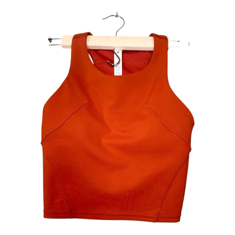 Lululemon Align™ High Neck Tank Top Burnt Caramel Size 2 - Picture 2 of 3